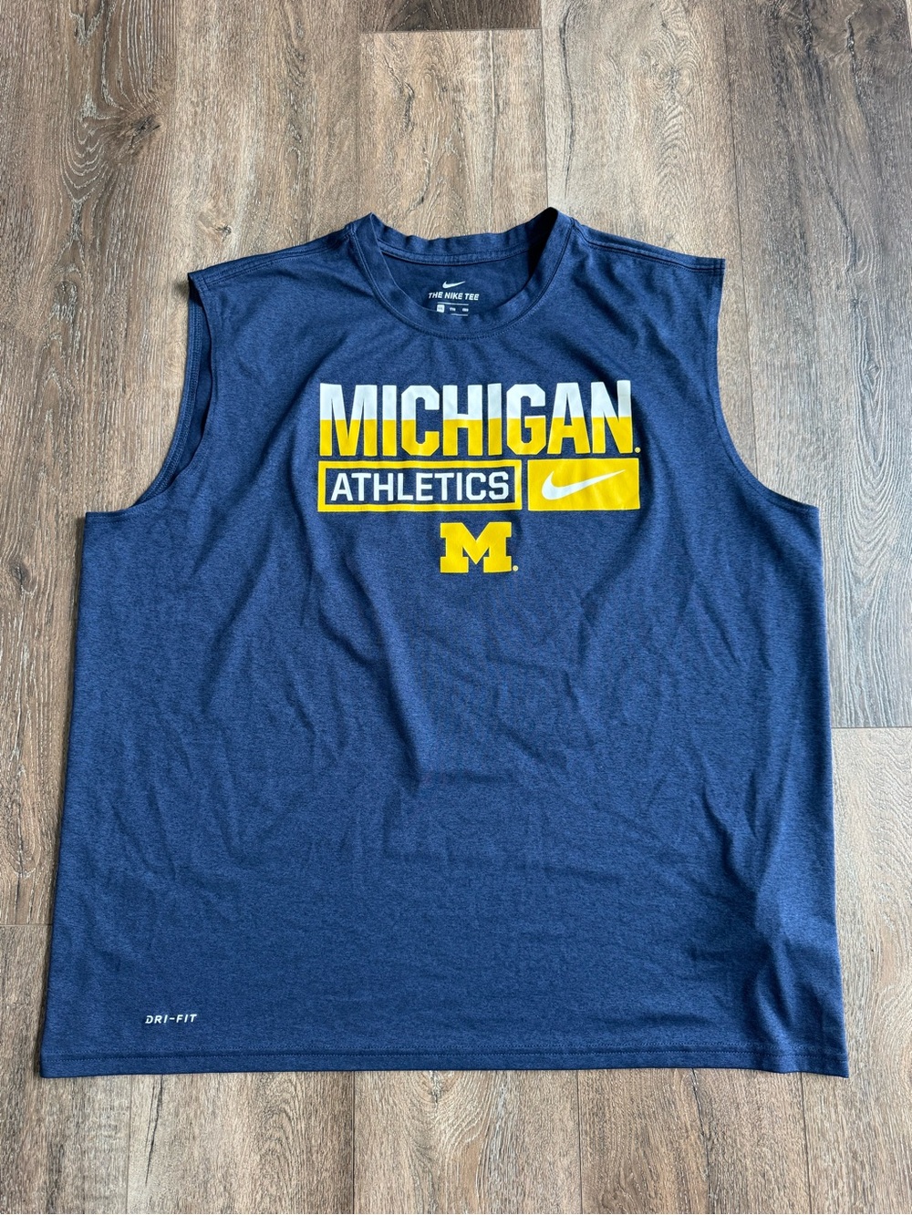 Nike Dri-FIT Michigan Athletic Men’s Tank Size XXL